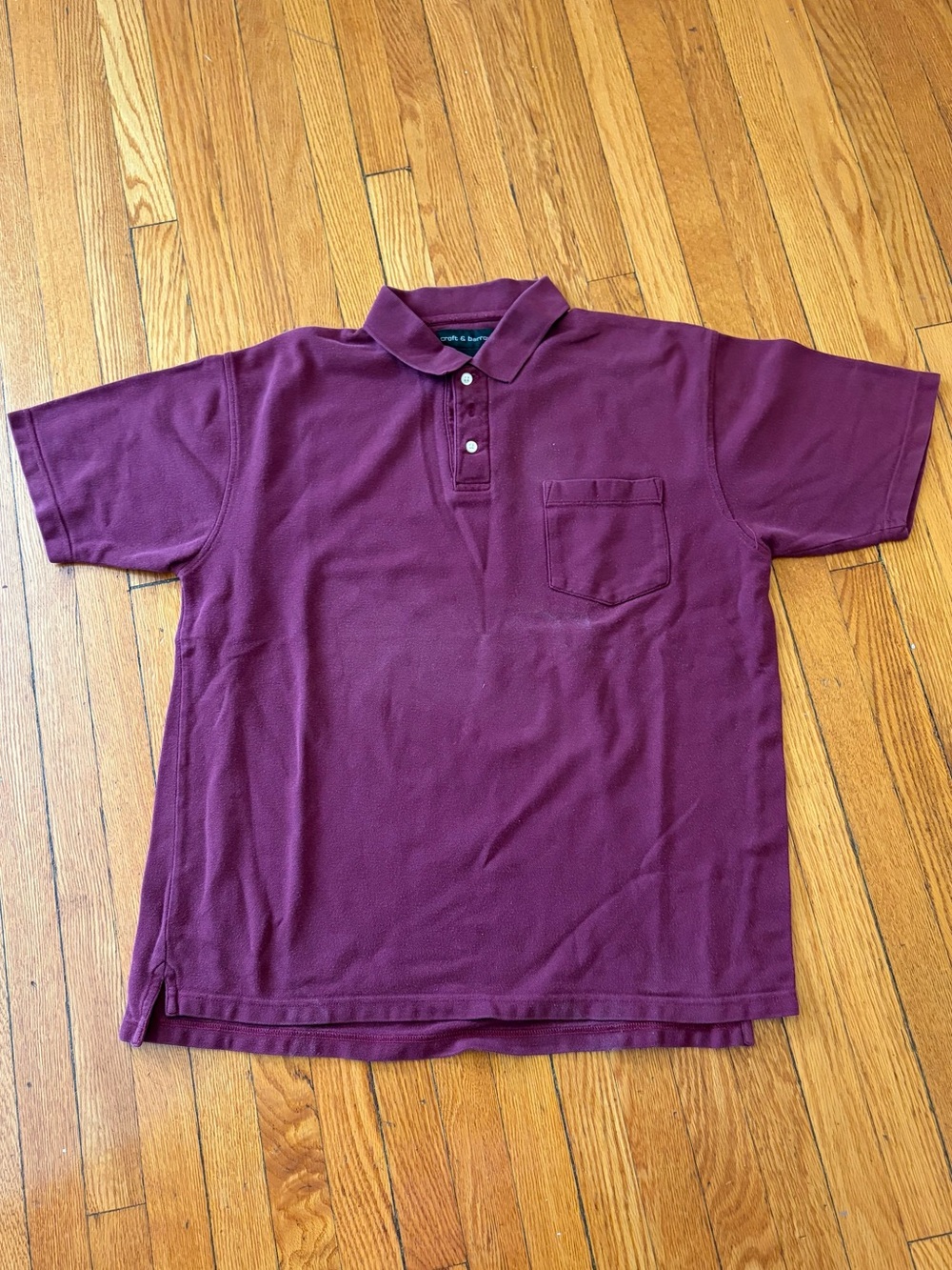 Men's Polo Shirt - Burgundy